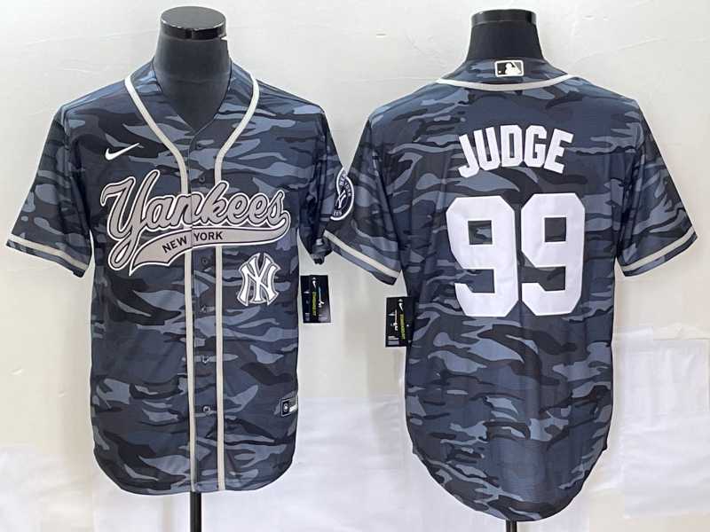 Men's New York Yankees #99 Aaron Judge Grey Camo Cool Base With Patch Stitched Baseball Jerseys,We sell and wholesale Men's New York Yankees #99 Aaron Judge Grey Camo Cool Base With Patch Stitched Baseball Jerseys on line form chian!